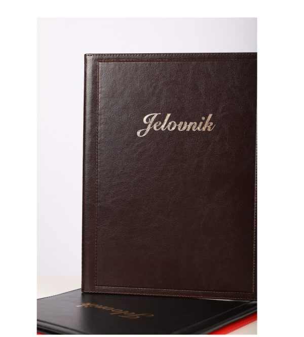 Jelovnik - Korice (MENU) A4 - tamno smeđi